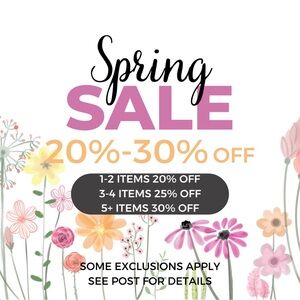 🌸 Spring Sale 🌻 Up To 30% Off 🌺
